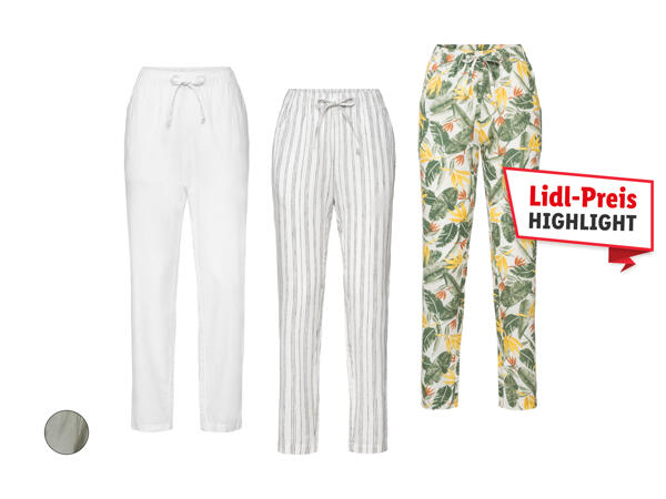 Leinen-Hose