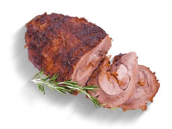 Frischer Puten Rollbraten