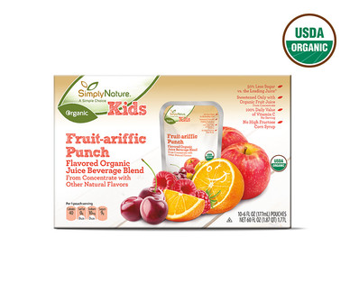 SimplyNature Organic Juice Pouches