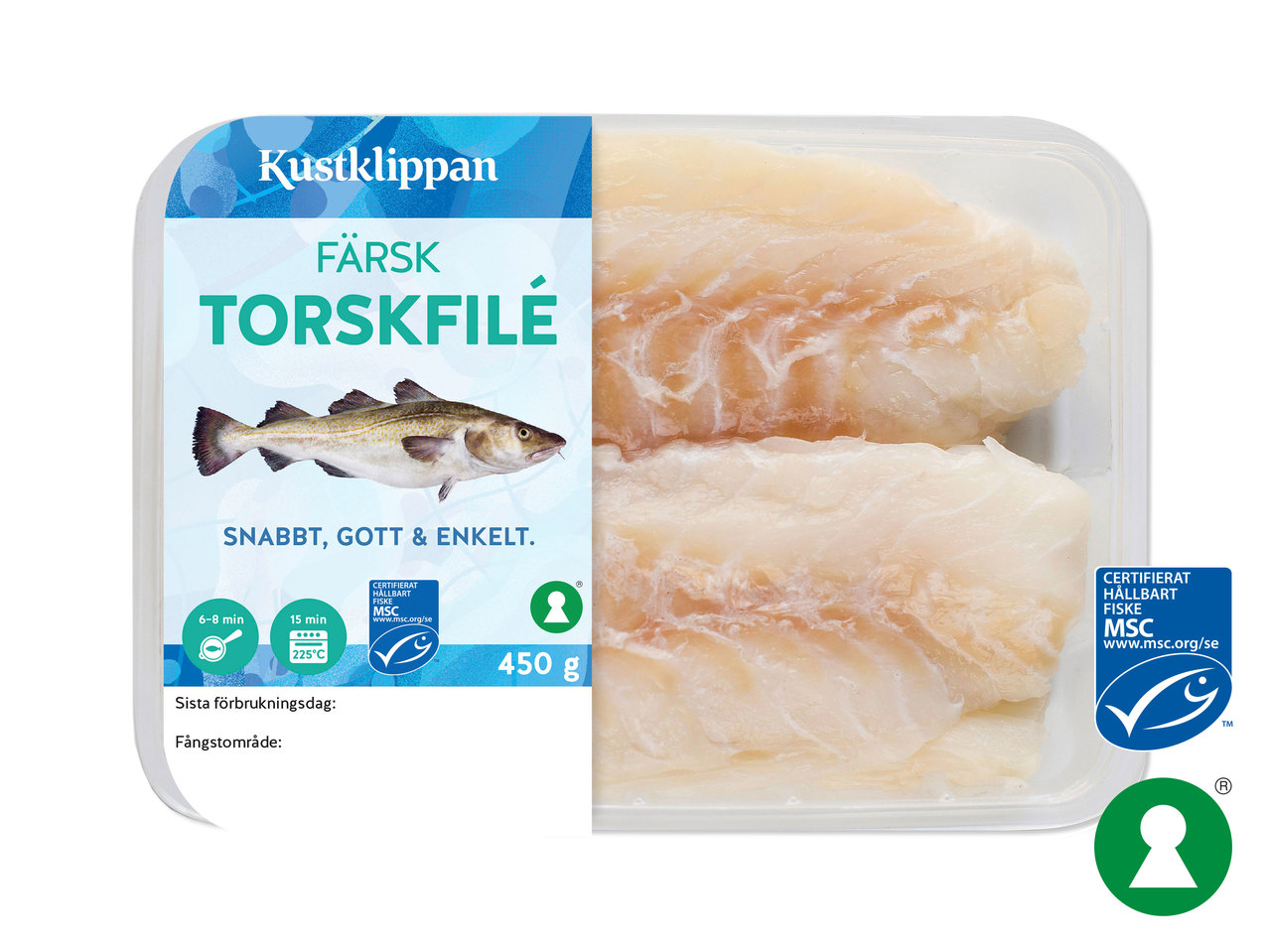 FÄRSK TORSKFILÉ