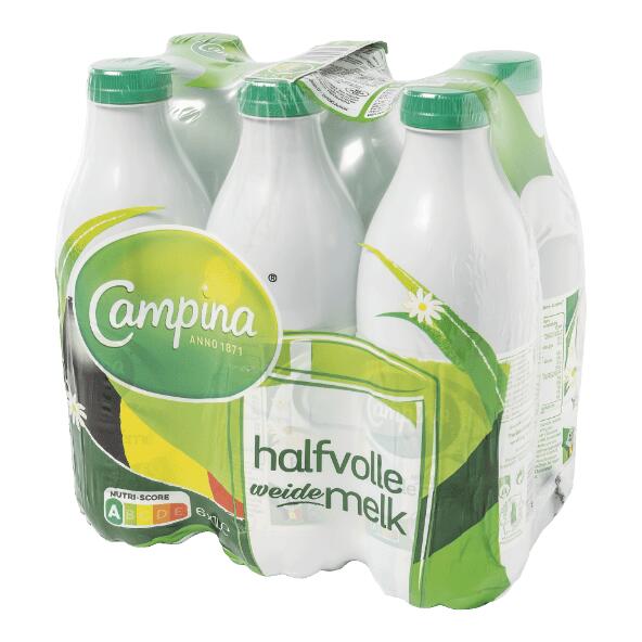 CAMPINA(R) Halfvolle melk, 6 st.