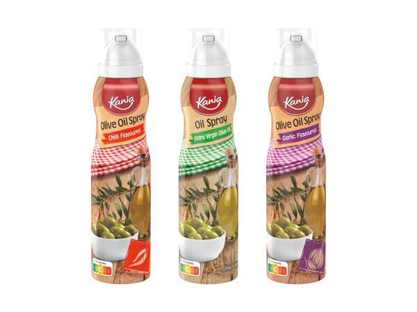 Huile d'olive en spray