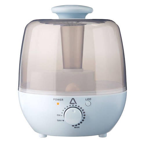 LED Ultrasonic Portable Humidifier, Blue