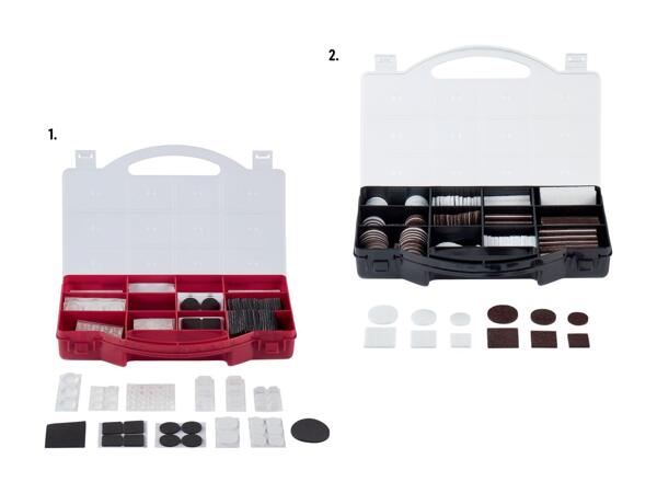 Set de patins antidérapants et de protection/​set de patins en feutrine