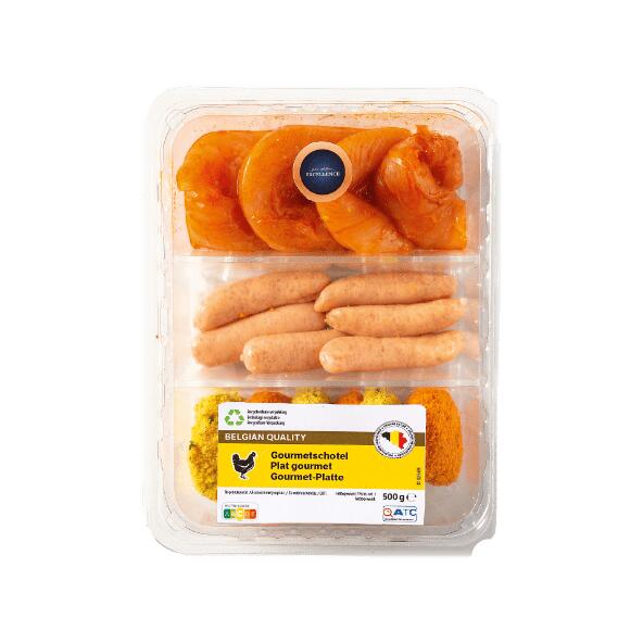 Assortiment de poulet pour pierrade