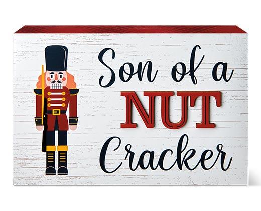 Merry Moments 
 Reversible Block Sign