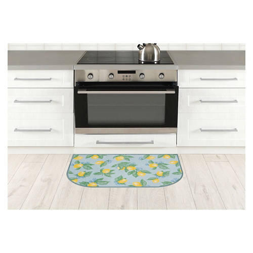 19.5" x 34" Bevington Kitchen Rug - Lemons
