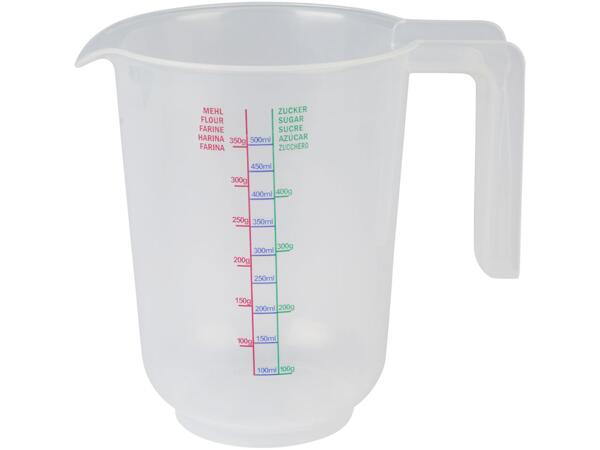 Food Storage Containers Or Measuring Jug Set, 3 Pieces