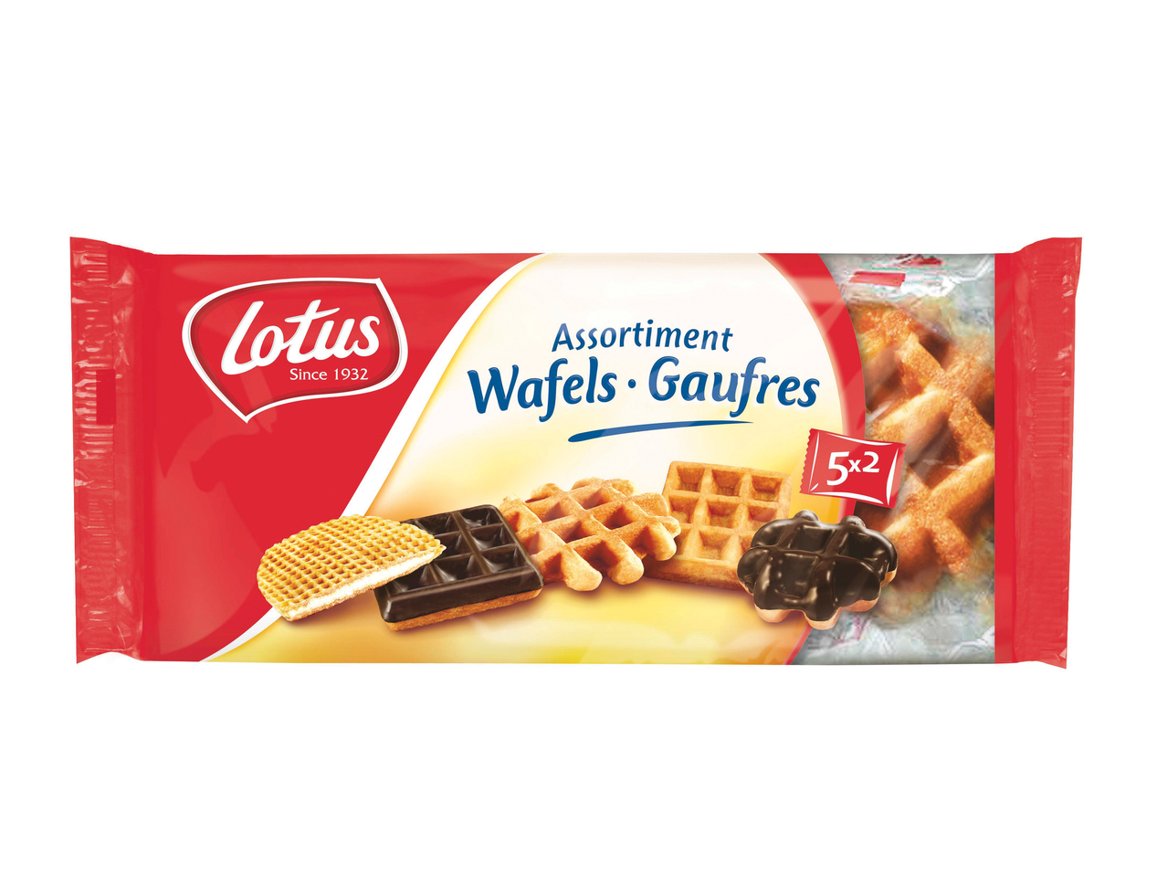 Assortiment de gaufres