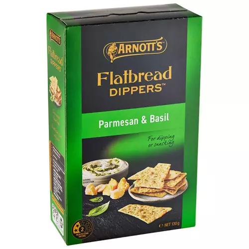 Parmesan & Basil Flatbread Dippers 130g