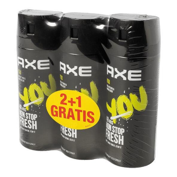 AXE(R) 				Deodorant, 3 st.