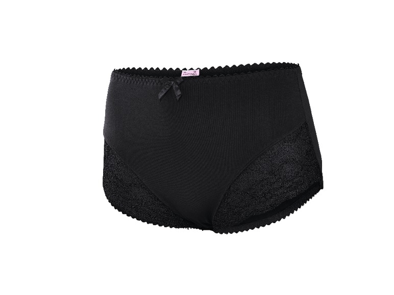 Figuurcorrigerende slip met kant