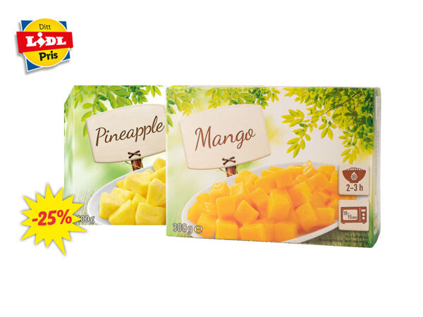 Fryst frukt