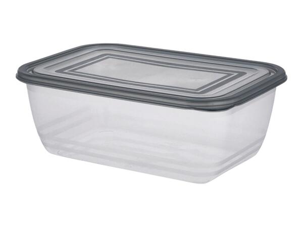 Silvercrest 2.5L Food Storage Containers - 4 Pack