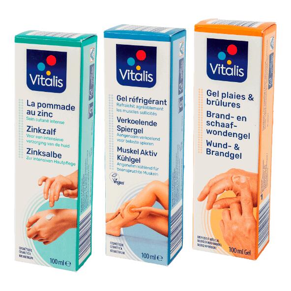 VITALIS(R) 				Pommade au zinc ou gel