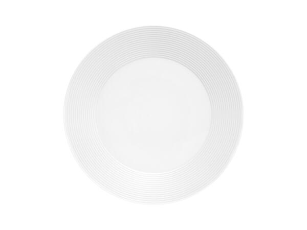 PORCELÁNOVÝ MĚLKÝ TALÍŘ