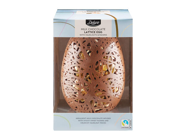 Deluxe Lattice Fruit & Nut Easter Egg