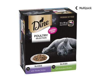 Dine Cat Food Multipack 14 x 85g