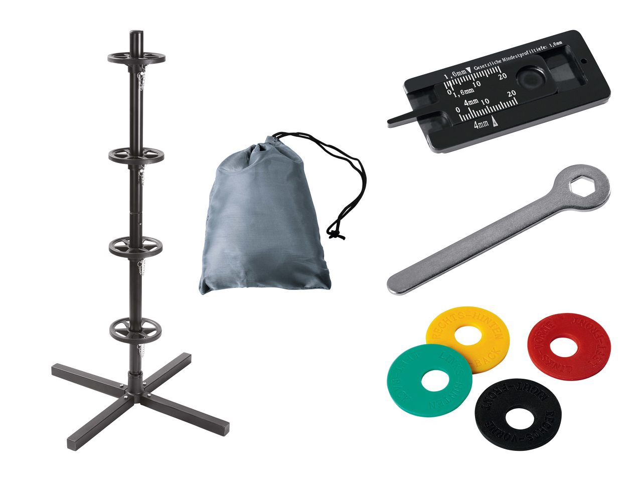 Support de rangement pour roues (uniquement au Tessin)
