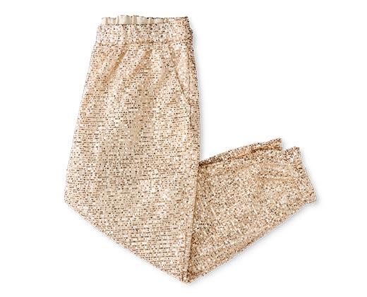 Serra 
 Ladies Sequin or Crushed Velvet Pull on Pants