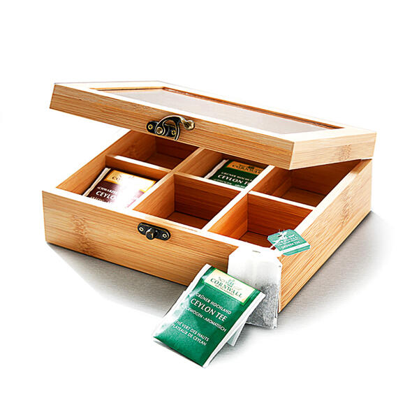 Teebox mit 6 Fächern