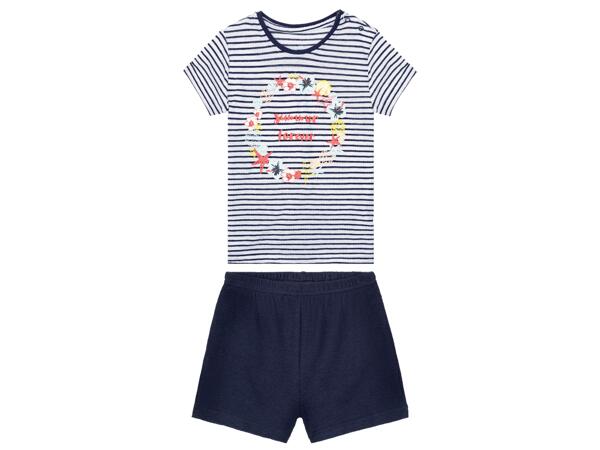 Girls' Short Pyjama Set