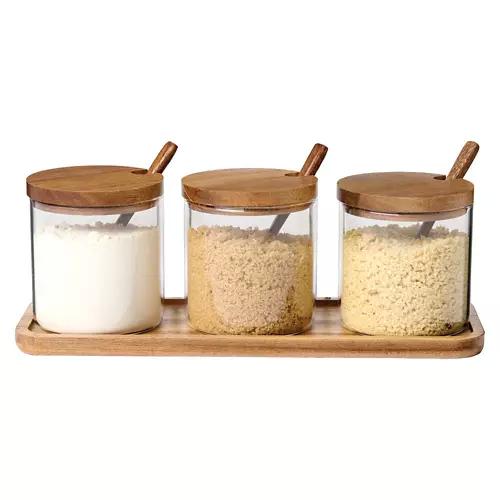 3 Pack Glass Spice Cellars
