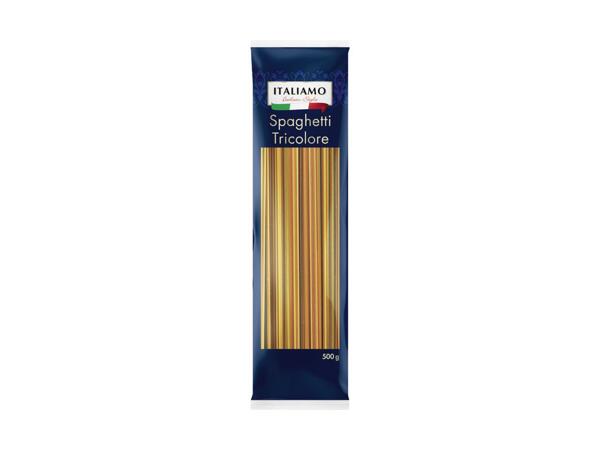 Spaghetti tricolore