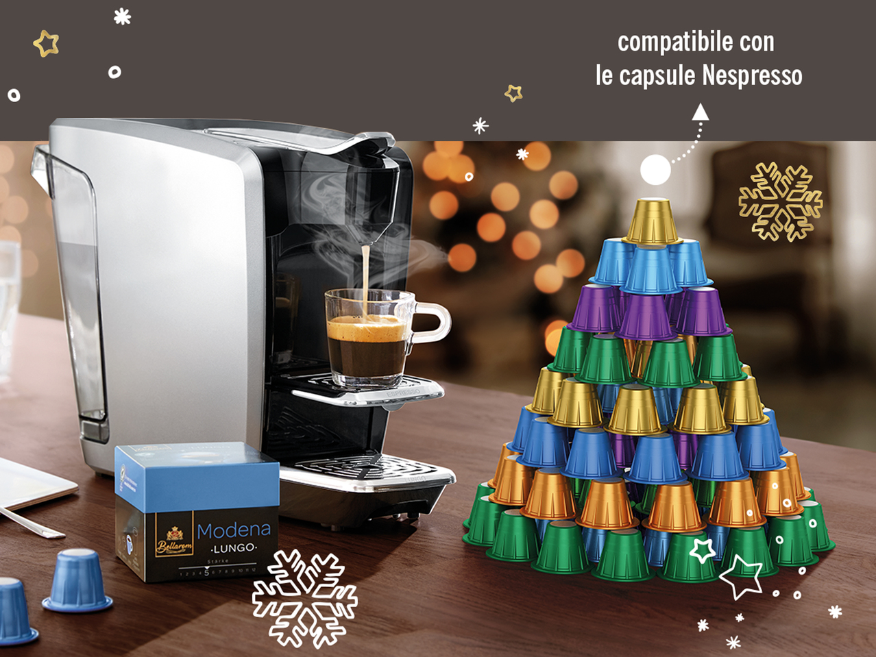 Macchina da caffè a capsule