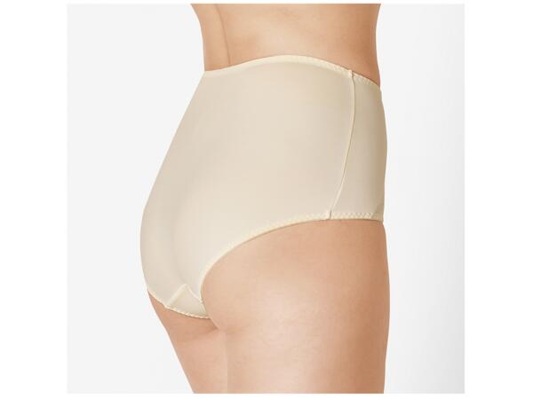 Ladies' briefs with lace, 2 pieces