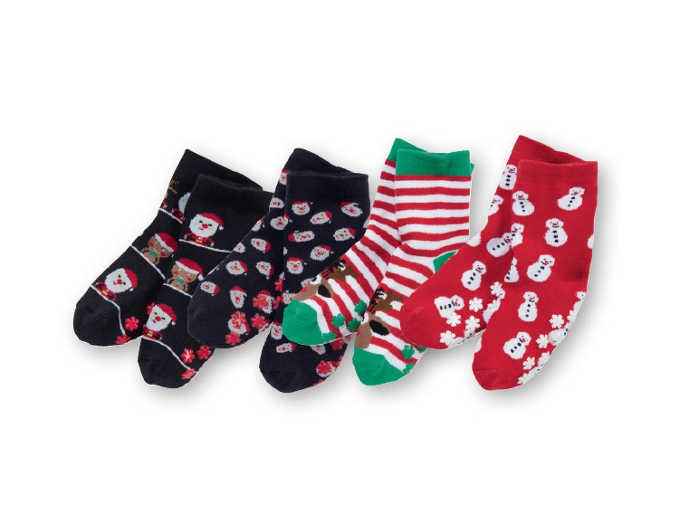 LUPILU Kids' Christmas Socks
