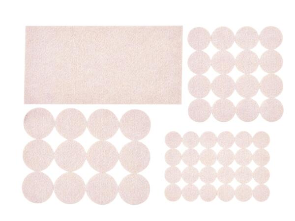 Pad set or furniture glider set