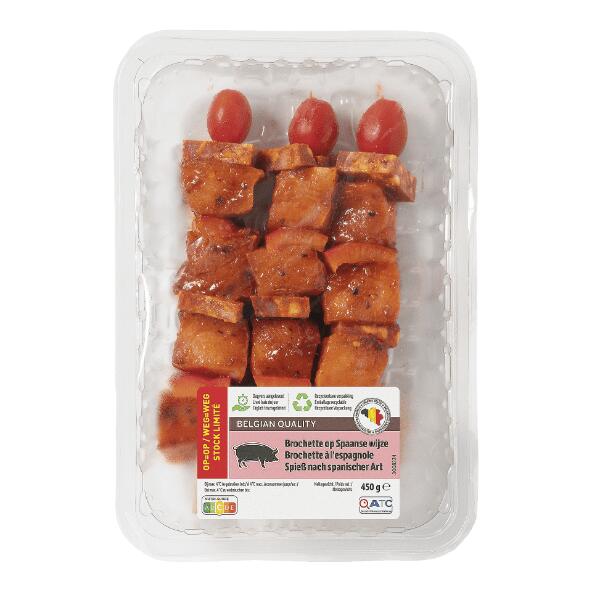 Varkensbrochette, 3 st.