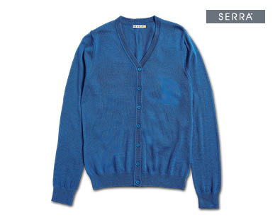 Ladies Merino Silk Cardigan