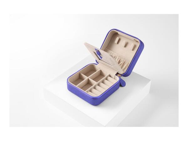 Esmara Purple Travel Jewellery Box