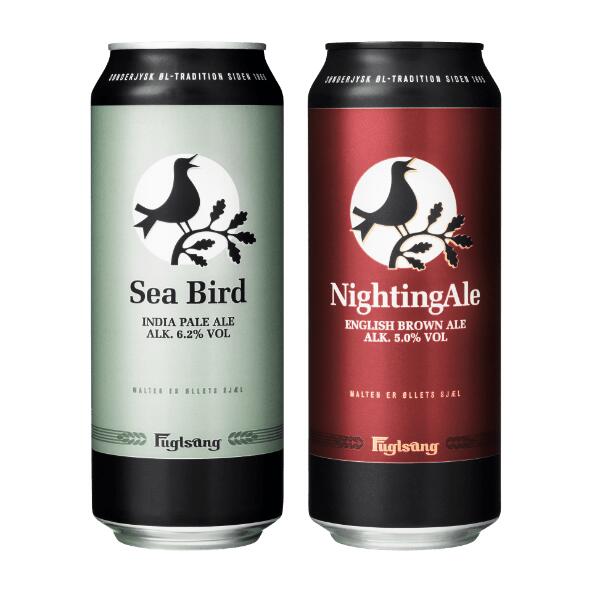 FUGLSANG Sea Bird IPA eller NightingAle Brown Ale