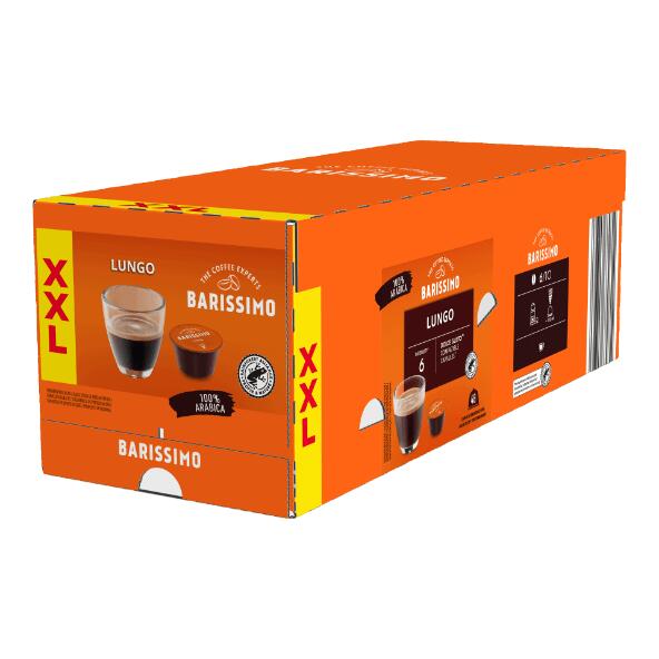 BARISSIMO(R) 				Capsules de café lungo, 48 pcs