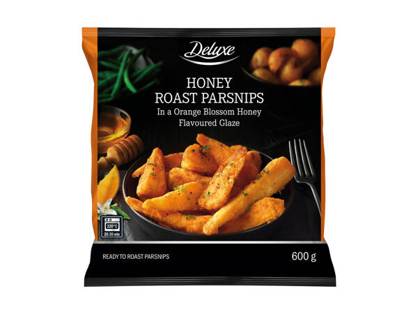 Honey roasted Parsnip Slices