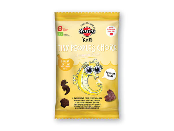 Castus økologiske frugtstænger eller Tiny People's Choice