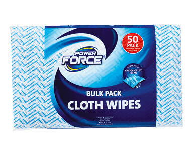 Cloth Wipes Bulk Pack 50pk