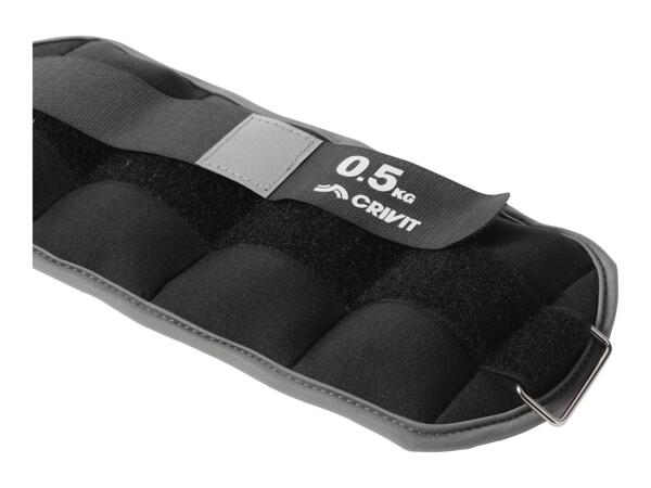 Crivit Fitness Essentials - Ankle Weights - 2x 0.5kg