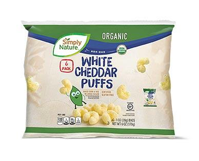 Simply Nature Organic White Cheddar Puff Snack Packs