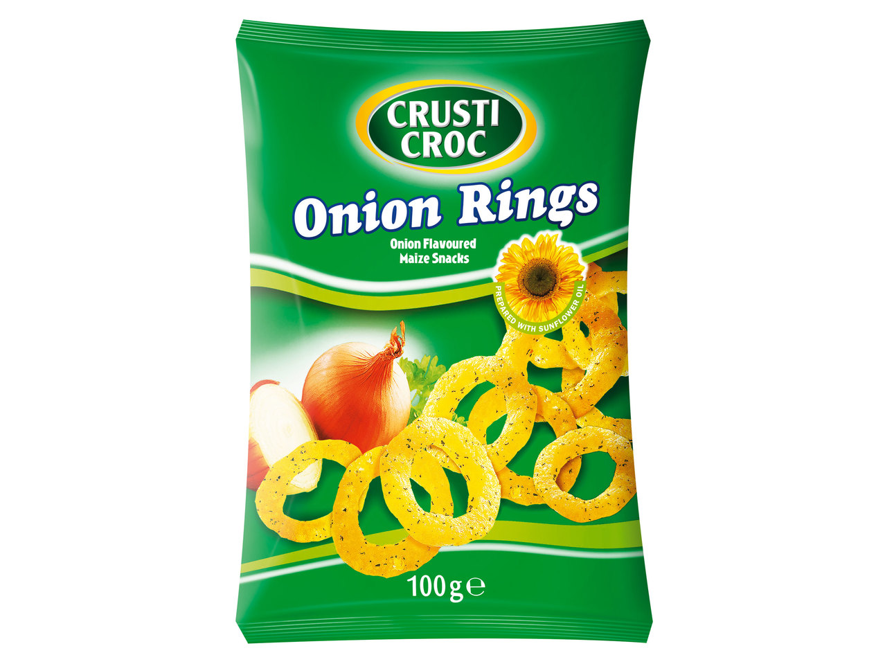 Snacks met uiensmaak