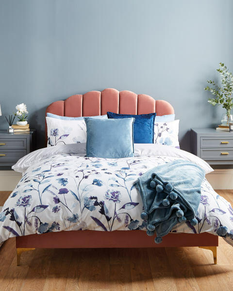 Floral Print King Size Duvet Set
