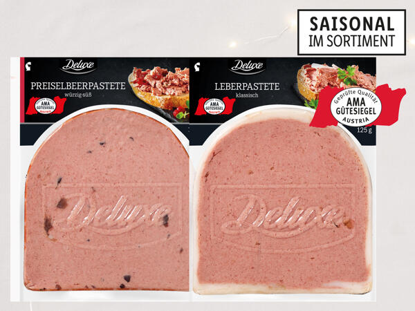Leber- oder Preiselbeerpastete