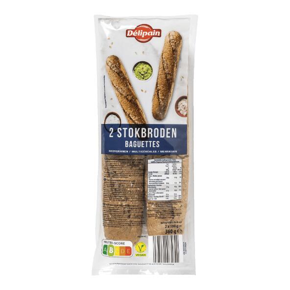 DÉLIPAIN(R) Meergranenpiccolo's of baguettes