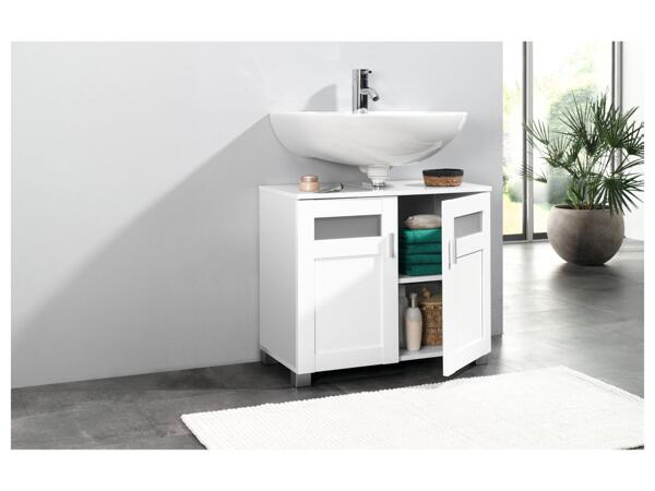 Under-sink bathroom cabinet