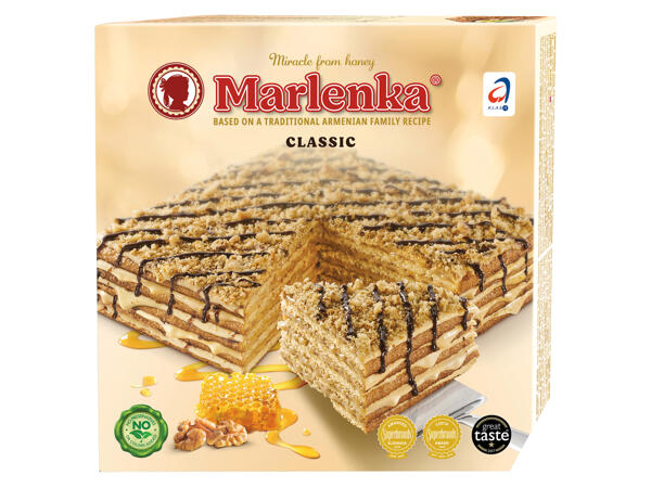 Marlenka Honigtorte mit Nüssen