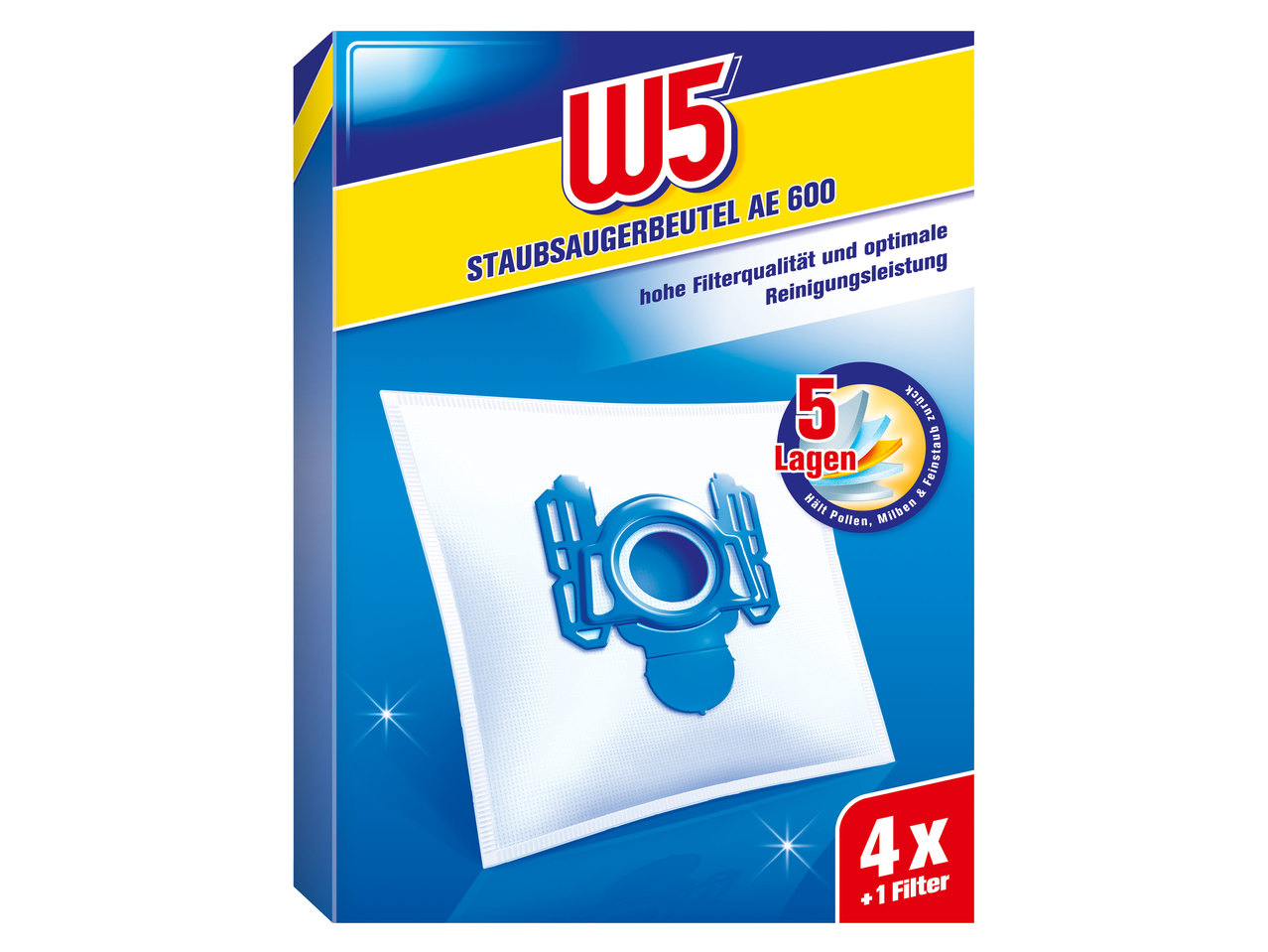 W5 Staubsaugerbeutel