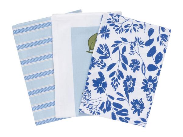 Livarno Home Tea Towels - 3 Pack